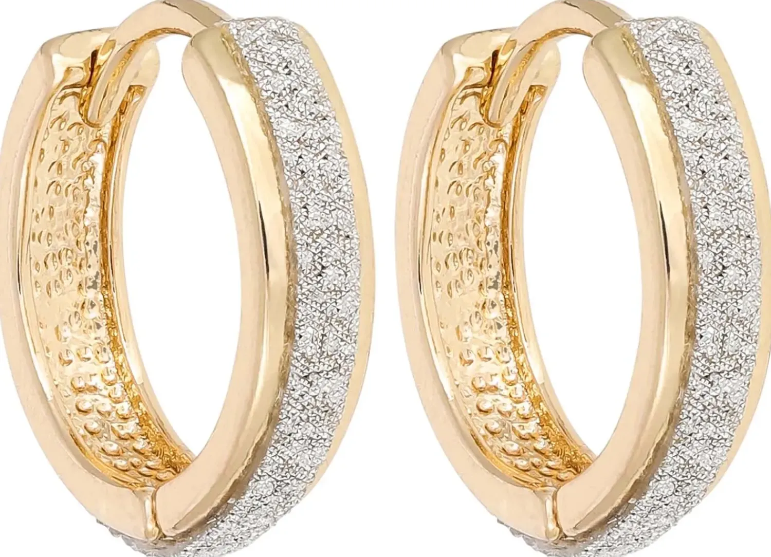 Sale Bijou Brigitte Creoli - Silver Glitter
