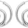 New Bijou Brigitte Creoli - Silver Spirals