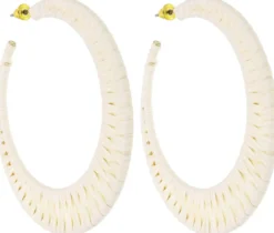 Online Bijou Brigitte Creoli - White Raffia