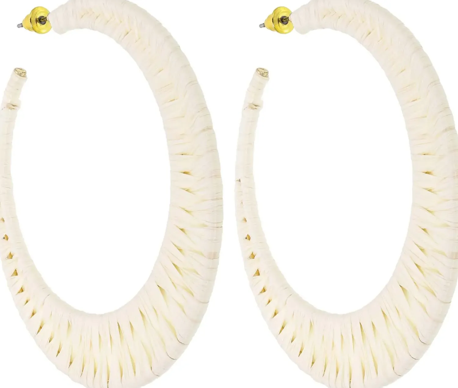 Online Bijou Brigitte Creoli - White Raffia