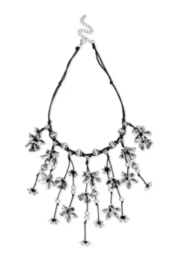 Clearance Bijou Brigitte Dichiarazione Collana - Flower Fringes