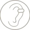 New Bijou Brigitte Earcuff - Mat Gold