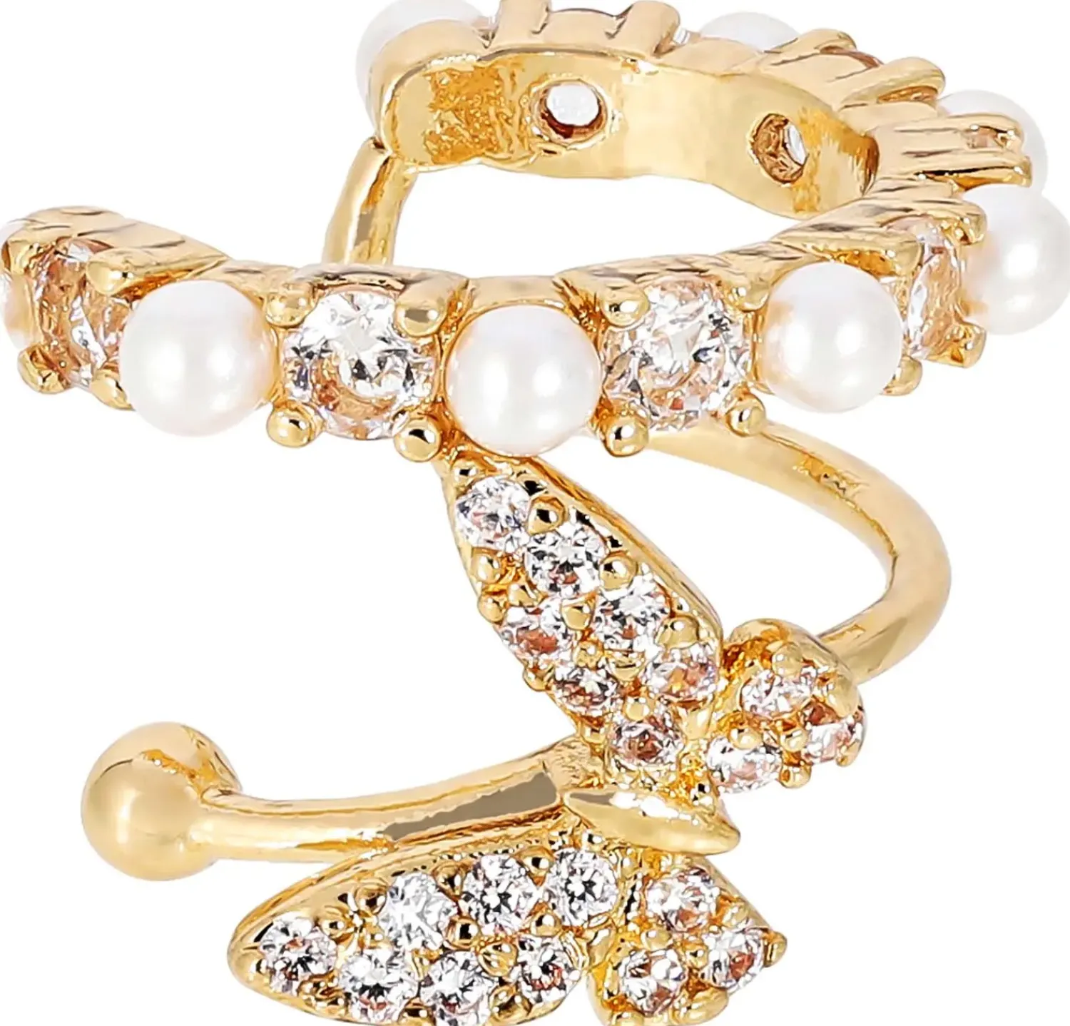 Bijou Brigitte Earcuff - Pearly Spring