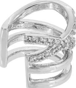 Online Bijou Brigitte Earcuff - Silver Glow