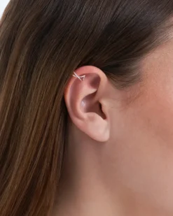 New Bijou Brigitte Earcuff - Silver Infinity