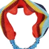 Hot Bijou Brigitte Fascia per capelli - Colorful Stripes