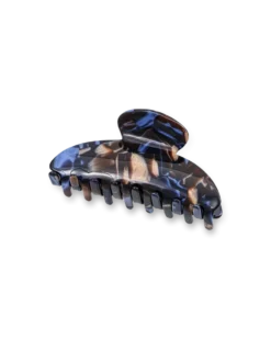Hot Bijou Brigitte Fermaglio per capelli - Blue Brown