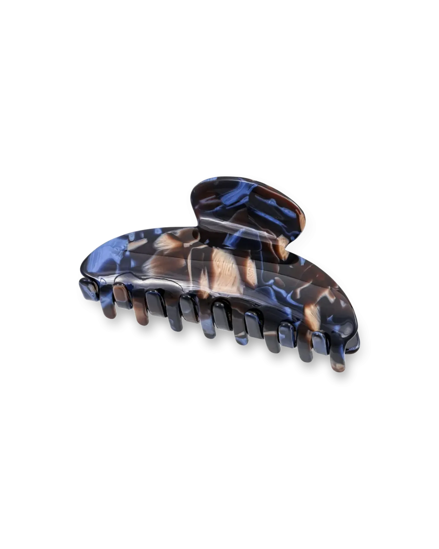 Hot Bijou Brigitte Fermaglio per capelli - Blue Brown