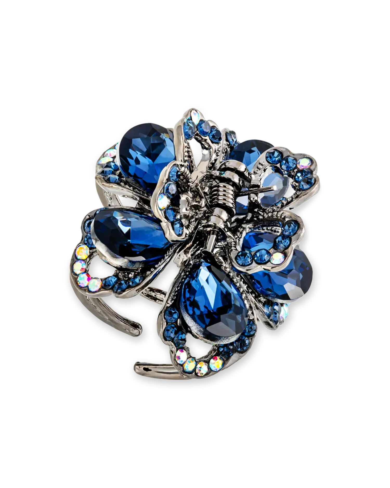 Clearance Bijou Brigitte Fermaglio per capelli - Blue Gems