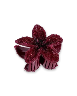 Discount Bijou Brigitte Fermaglio per capelli - Burgundy Blossom