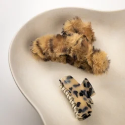 Sale Bijou Brigitte Fermaglio per capelli - Cozy Leopard