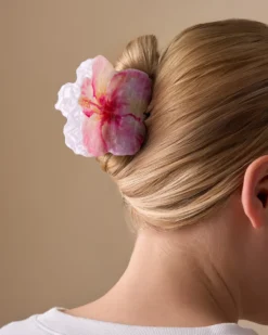 New Bijou Brigitte Fermaglio per capelli - Fuchsia Orchid