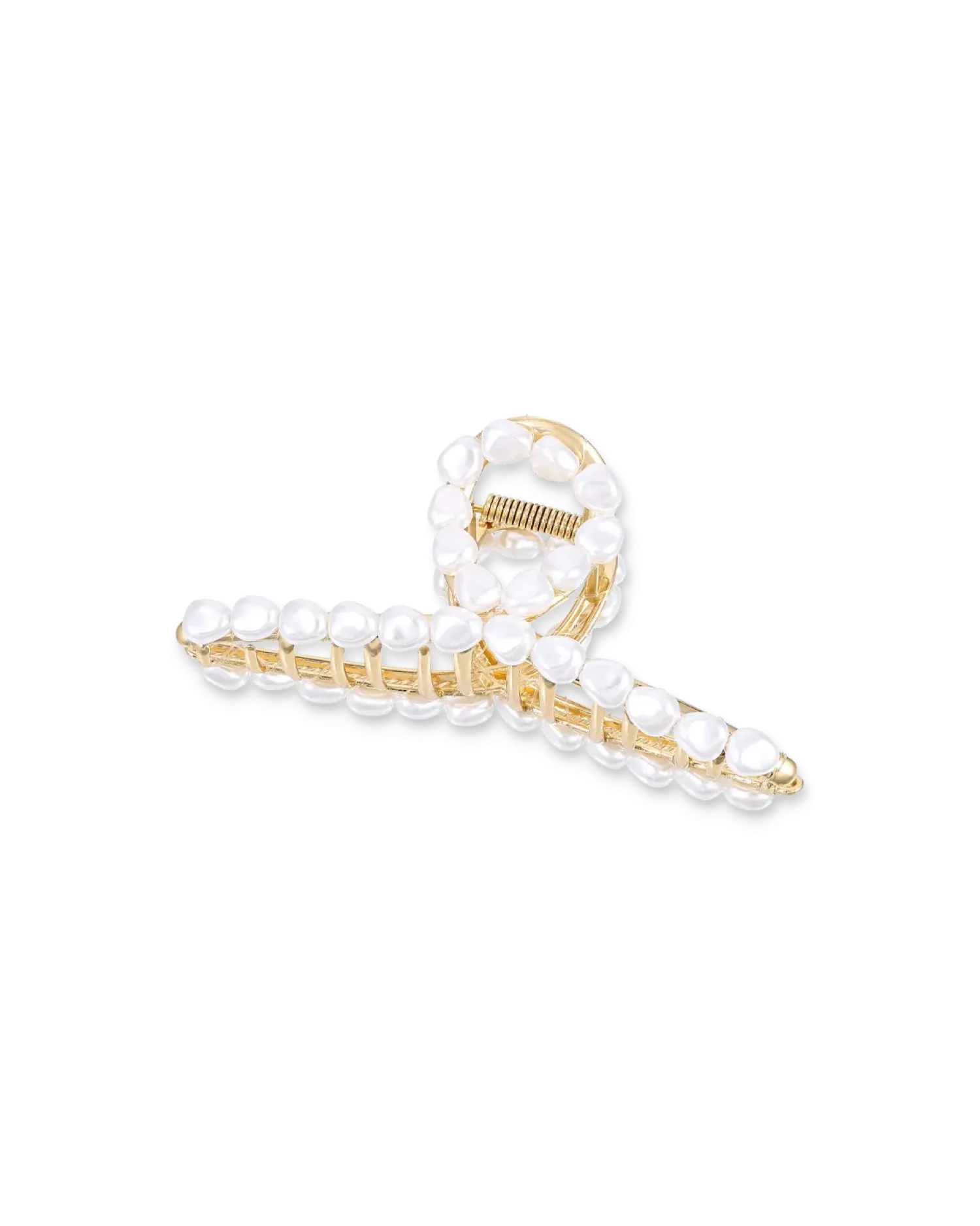 Hot Bijou Brigitte Fermaglio per capelli - Glossy Pearls
