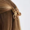 Best Bijou Brigitte Fermaglio per capelli - Golden Tentakle