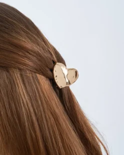 Clearance Bijou Brigitte Fermaglio per capelli - Hammered Heart