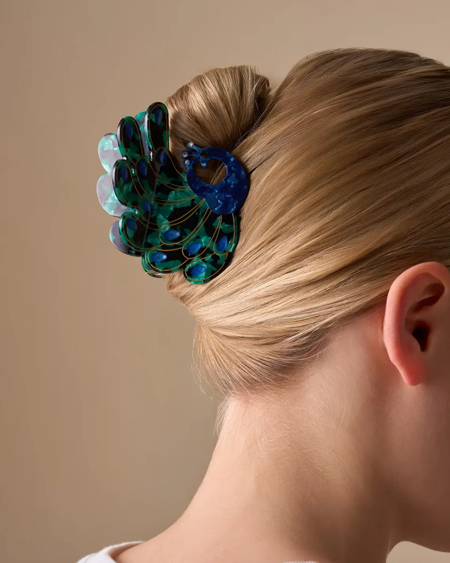 Clearance Bijou Brigitte Fermaglio per capelli - Magnificent Green