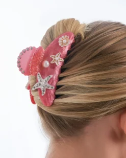 Hot Bijou Brigitte Fermaglio per capelli - Maritime Red