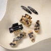 Sale Bijou Brigitte Fermaglio per capelli - Mini Leopard