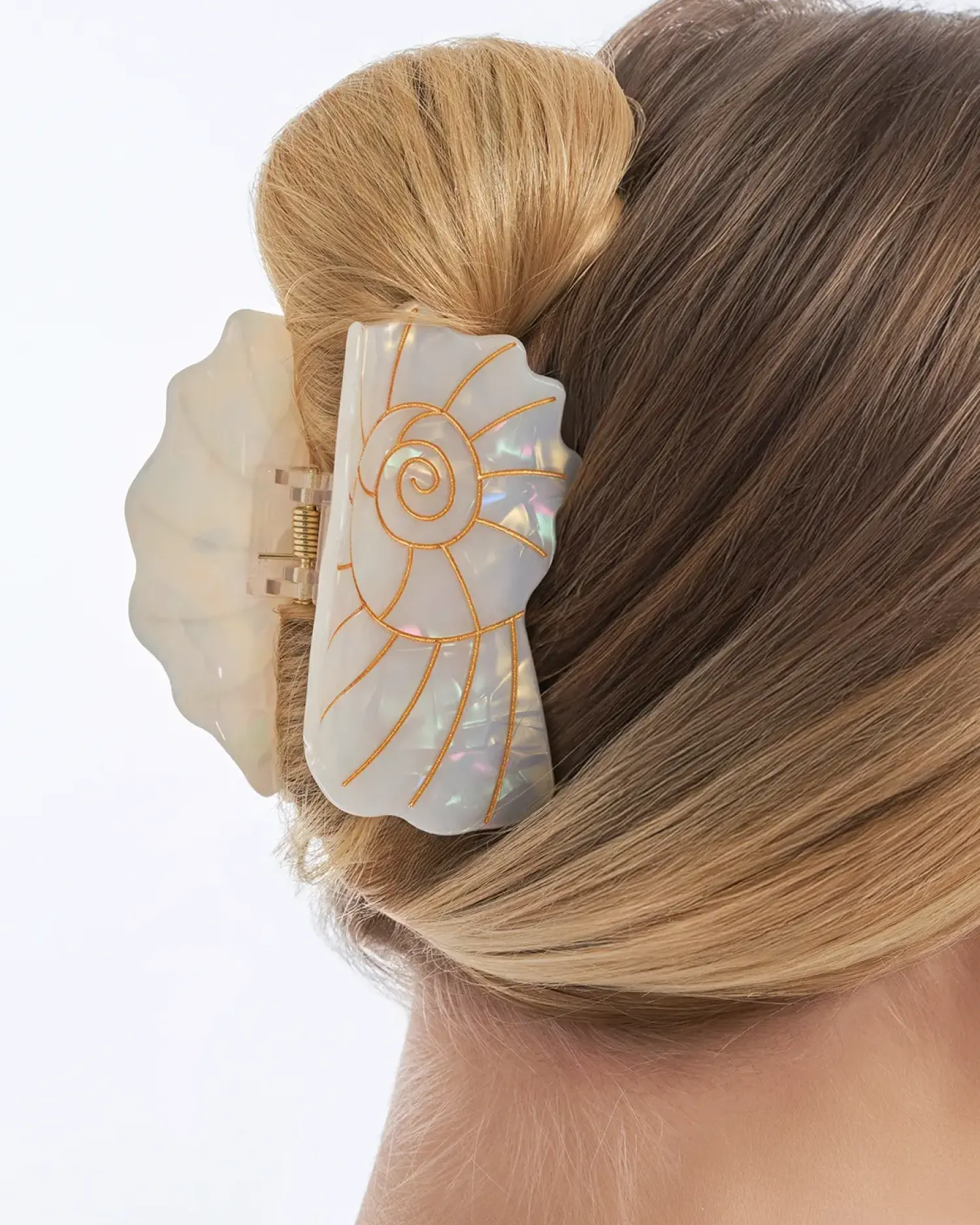 Discount Bijou Brigitte Fermaglio per capelli - Ocean White