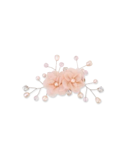 Outlet Bijou Brigitte Fermaglio per capelli - Rosagold Flowers