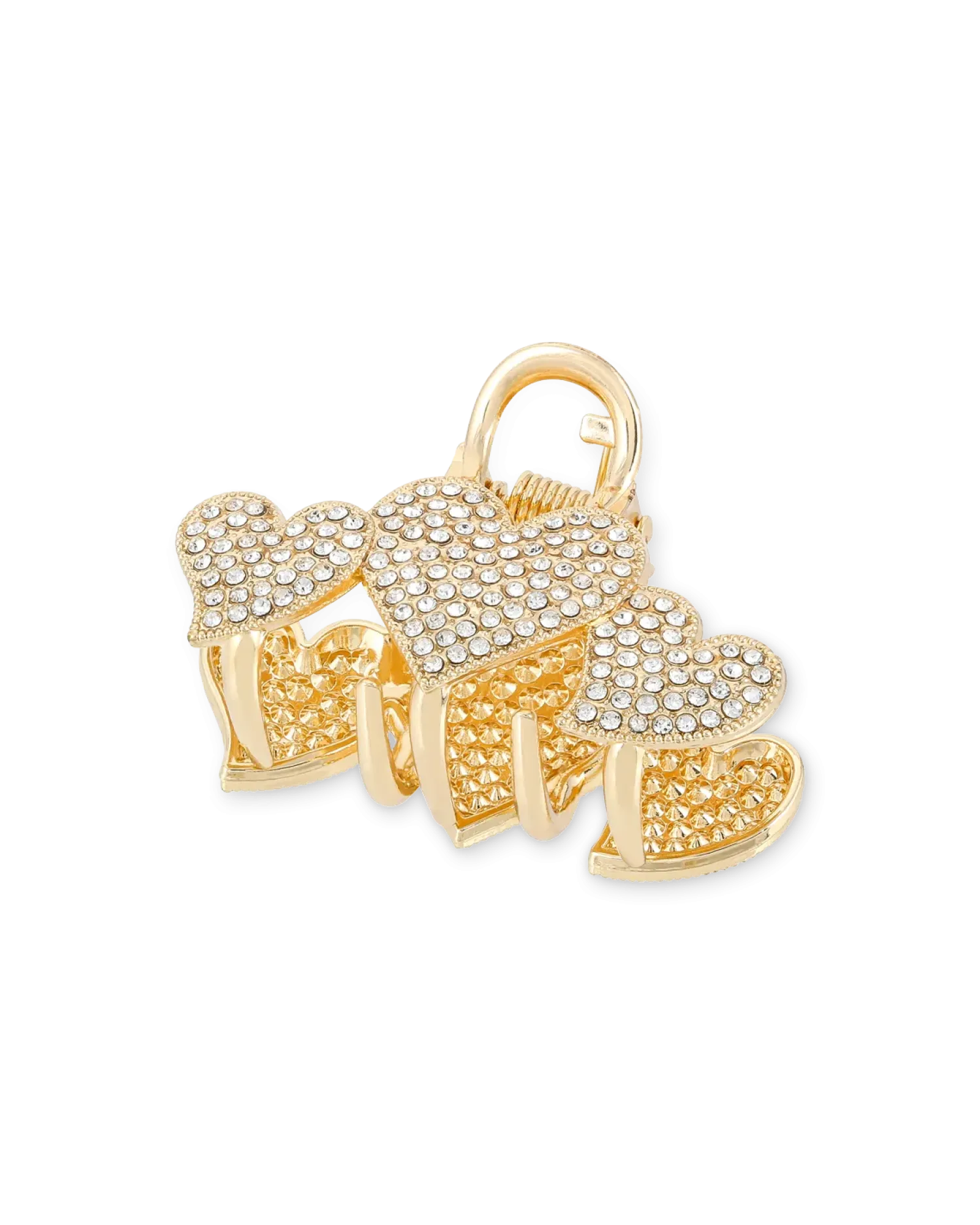 Clearance Bijou Brigitte Fermaglio per capelli - Sparkly Hearts