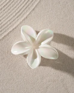 Clearance Bijou Brigitte Fermaglio per capelli - White Aloha