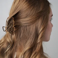 Hot Bijou Brigitte Forcina per capelli - Golden Butterfly