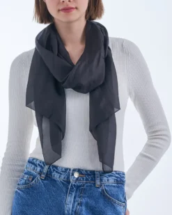 Online Bijou Brigitte Foulard - Black Velvet