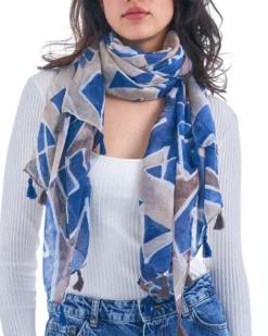Sale Bijou Brigitte Foulard - Blue Aztec