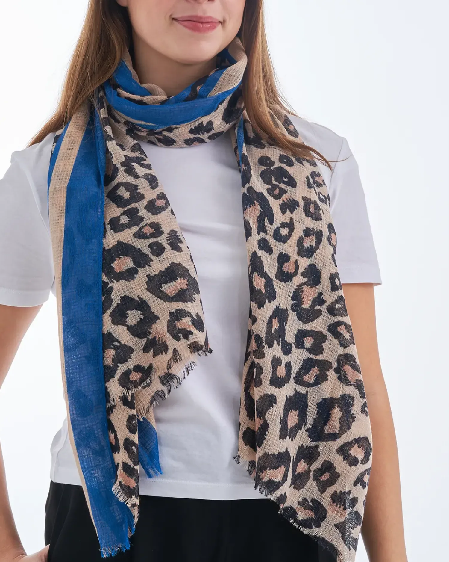 Bijou Brigitte Foulard - Blue Leo