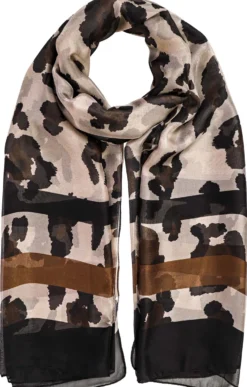 Outlet Bijou Brigitte Foulard - Brown Print