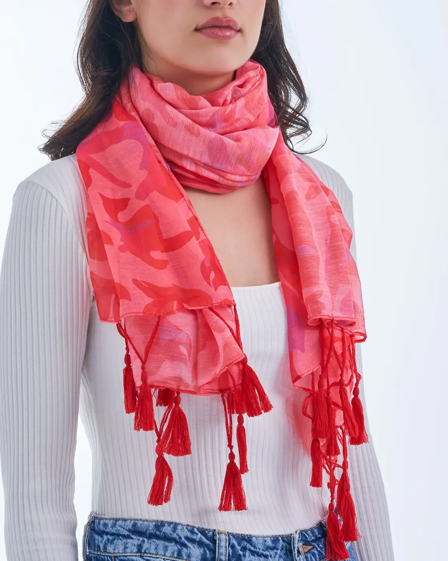 Bijou Brigitte Foulard - Coral Kiss