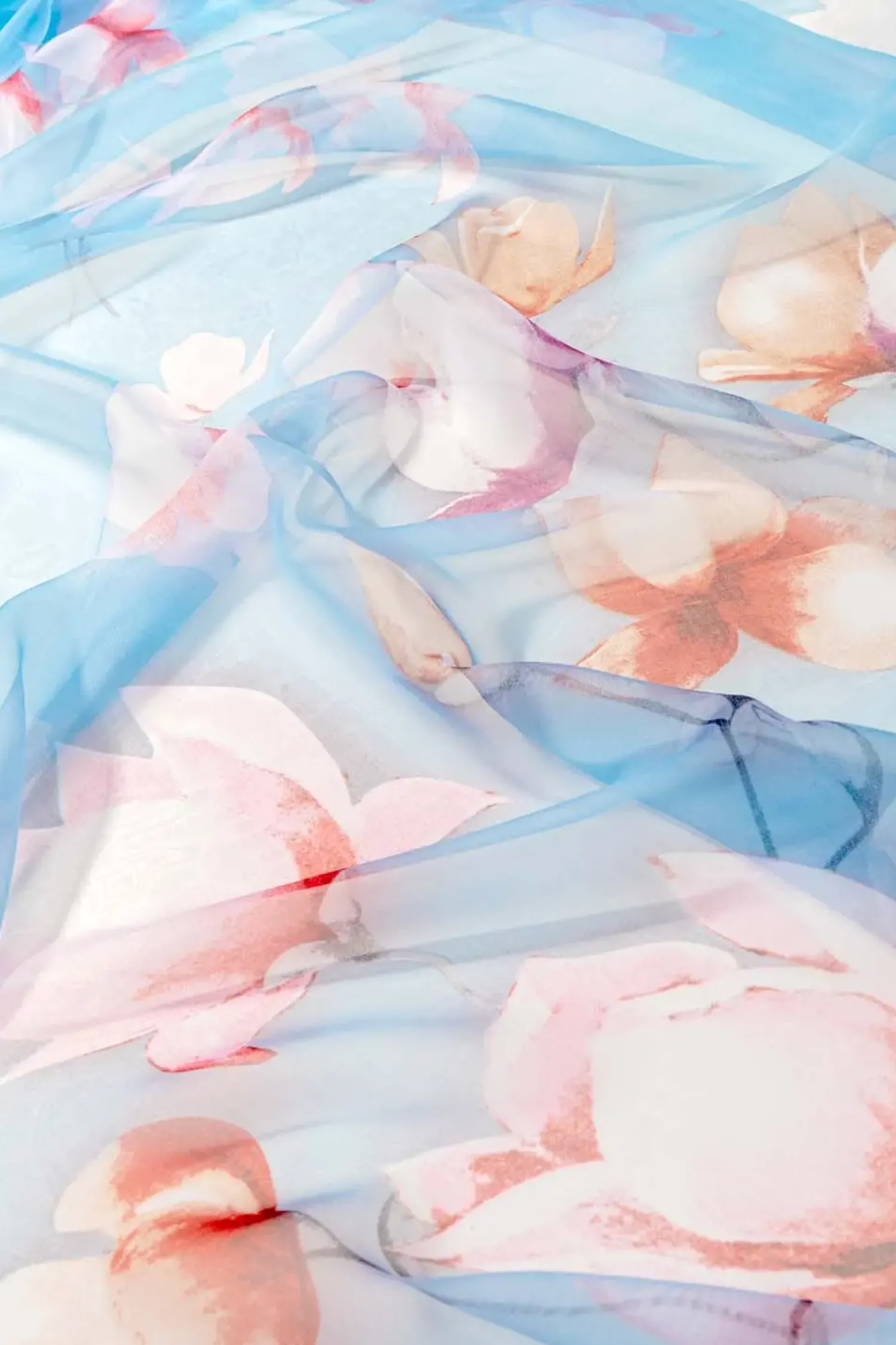 Sale Bijou Brigitte Foulard - Floral Blue