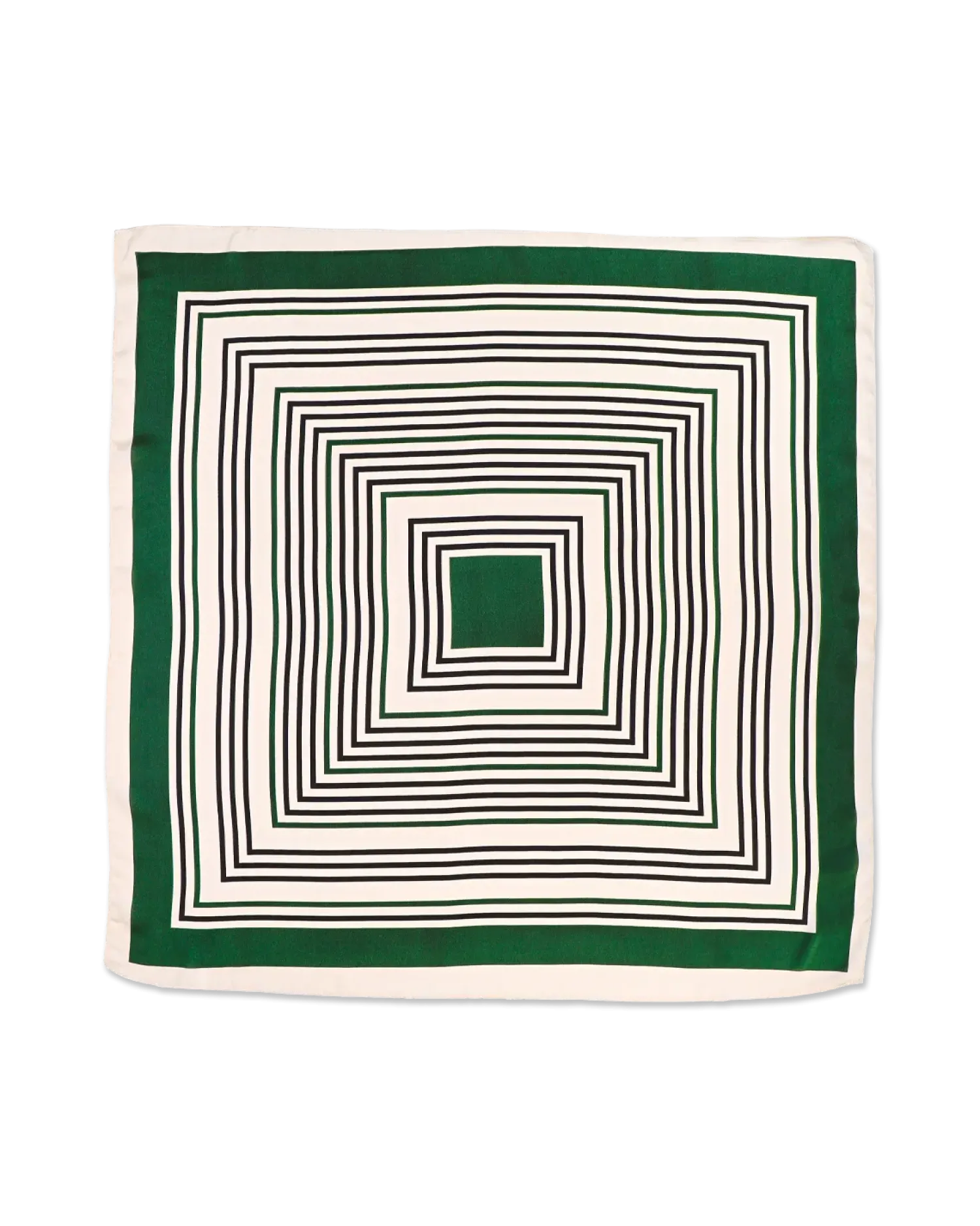 Sale Bijou Brigitte Foulard - Geometric Green