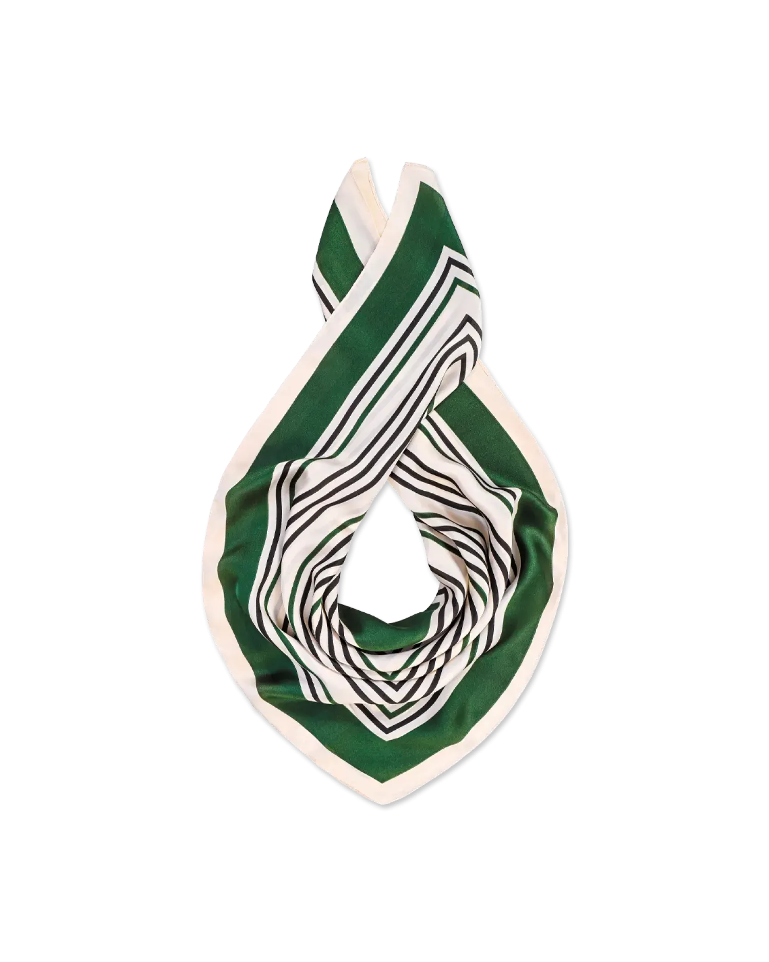Sale Bijou Brigitte Foulard - Geometric Green