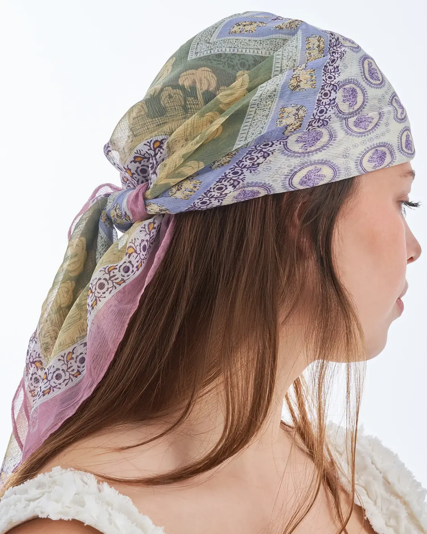 Discount Bijou Brigitte Foulard - Purple Boho