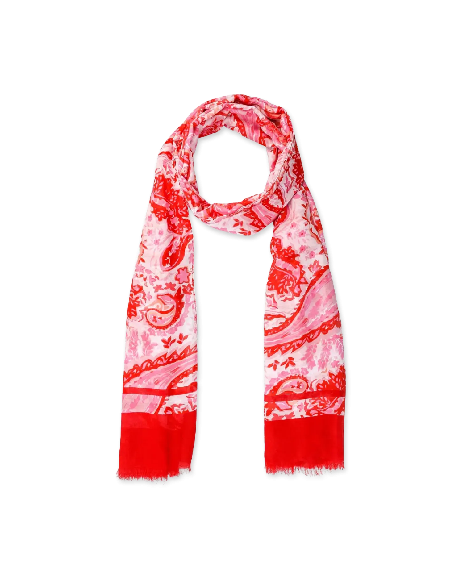 New Bijou Brigitte Foulard - Red Paisley