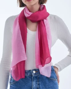 New Bijou Brigitte Foulard Seta - Burgundy