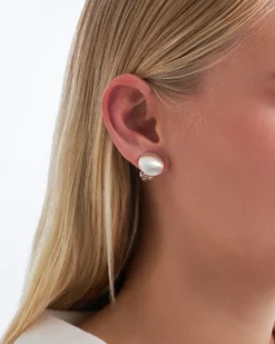 Bijou Brigitte Orecchini a clip - bello argento
