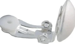 Bijou Brigitte Orecchini a clip - bello argento
