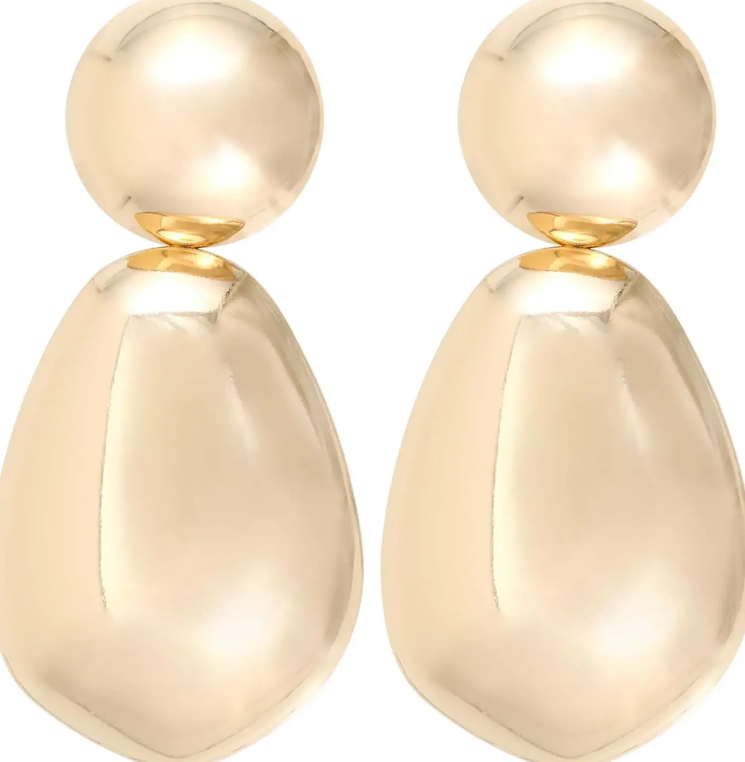 Online Bijou Brigitte Orecchini a clip - Bright Gold