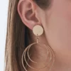 Clearance Bijou Brigitte Orecchini a clip - cerchi