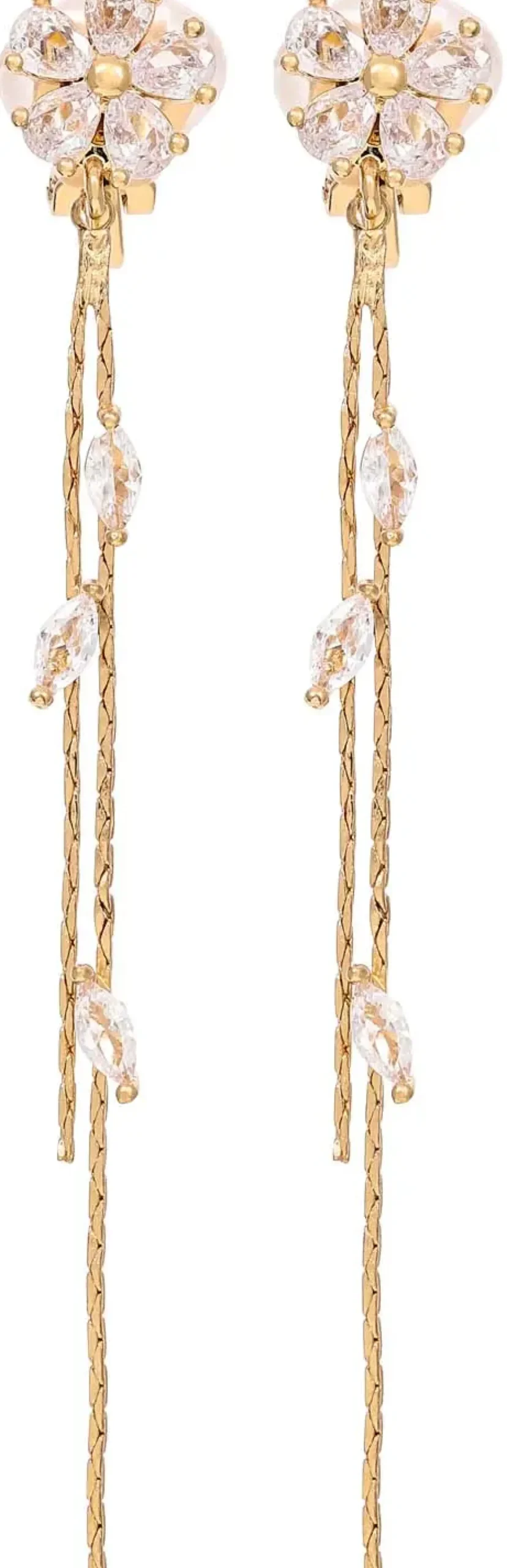 Sale Bijou Brigitte Orecchini a clip - Fiore gemello