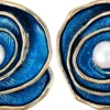 Discount Bijou Brigitte Orecchini a clip - Floral Spiral