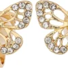 Clearance Bijou Brigitte Orecchini a clip - Golden Butterfly