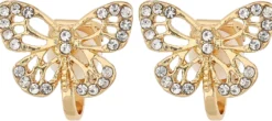 Clearance Bijou Brigitte Orecchini a clip - Golden Butterfly