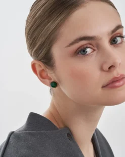 Online Bijou Brigitte Orecchini a clip - Moss Agate