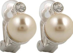 Clearance Bijou Brigitte Orecchini a clip - perla