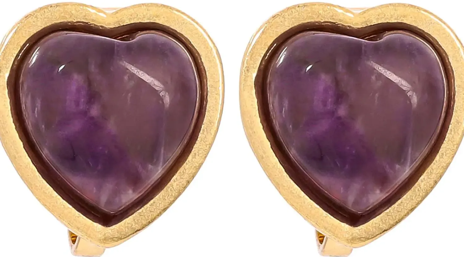 Discount Bijou Brigitte Orecchini a clip - Purple Heart