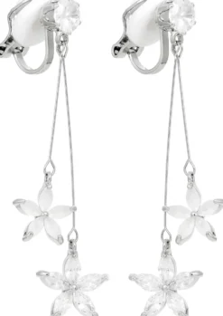 Sale Bijou Brigitte Orecchini a clip - Silver Blossom